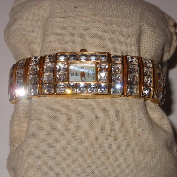 Suzanne Somers Crystal Embellished Quartz Watch main image 7